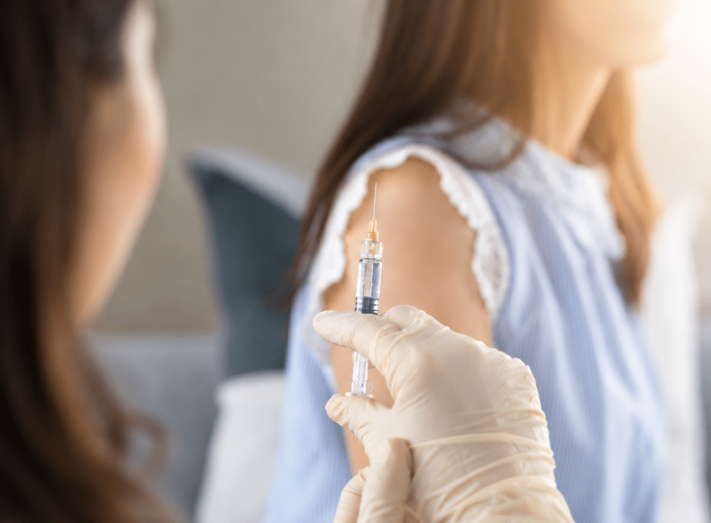 A provider preparing a vitamin shot injection in Wakefield, MA A provider preparing a vitamin shot injection in Wakefield, MA